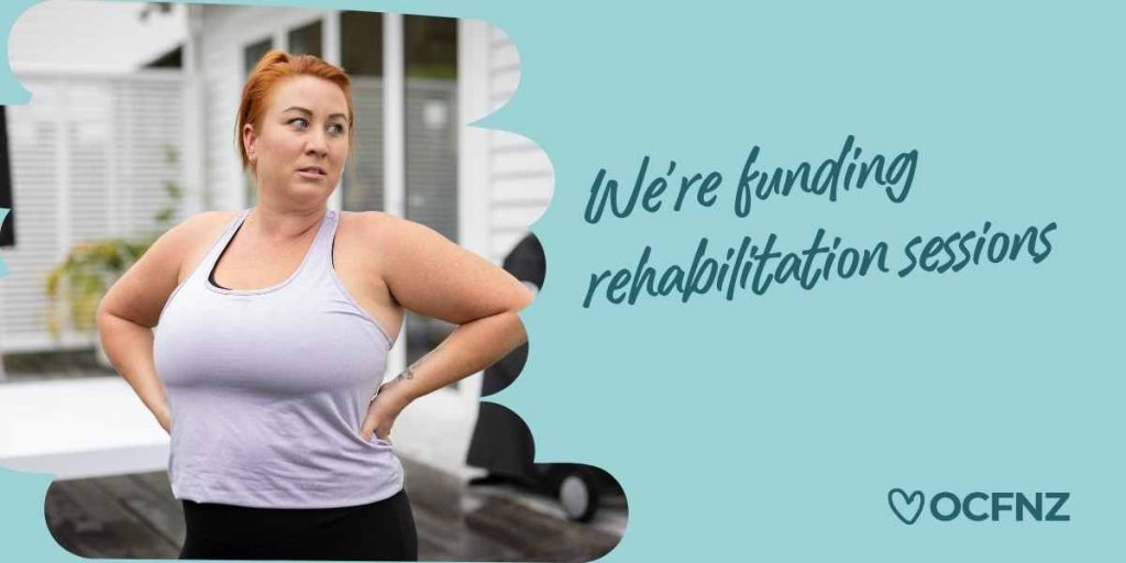 We're funding rehabilitation sessions