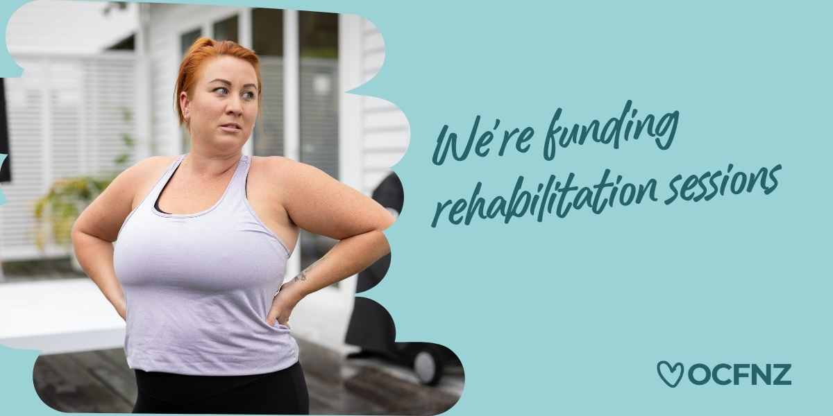 We're funding rehabilitation sessions
